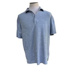 Lakota Men’s Heather Gray Performance Polo - Size Large